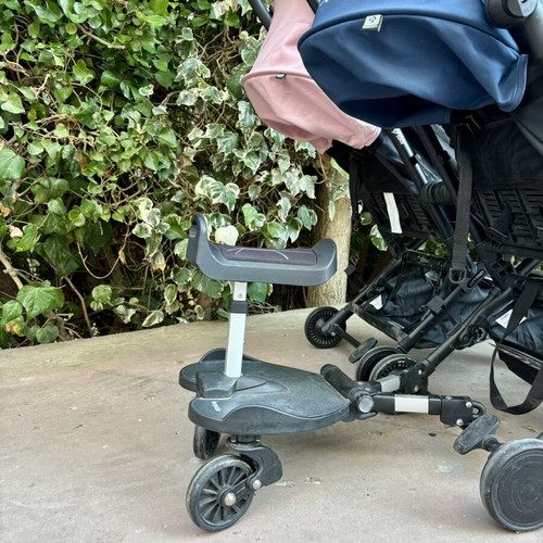 Bumprider Connect 3 twin strollers like new, pack of 2, pink and blue