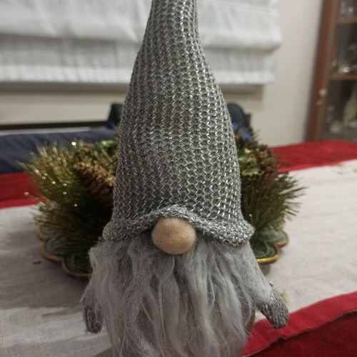Christmas gnome decorative like new, 26 cm height