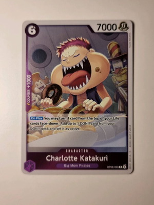 Charlotte Katakuri One Piece Card Game OP08-063 Rare Card