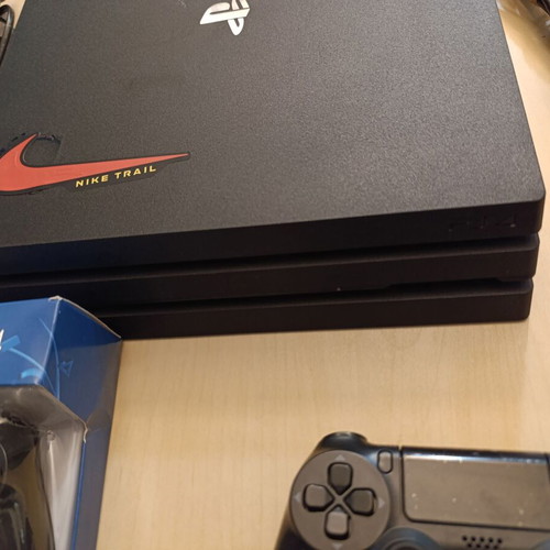 PlayStation 4 Pro 1TB used, complete bundle with 2 controllers