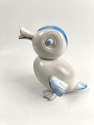 Vintage porcelain duck figurine Aquincum Budapest like new