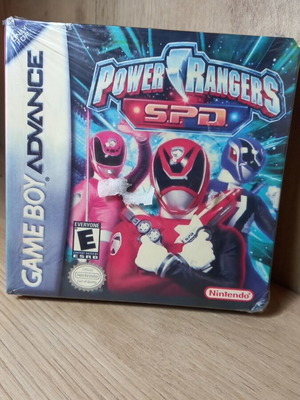 Power Rangers S.P.D. παιχνίδι Game Boy Advance repro σφραγισμένο