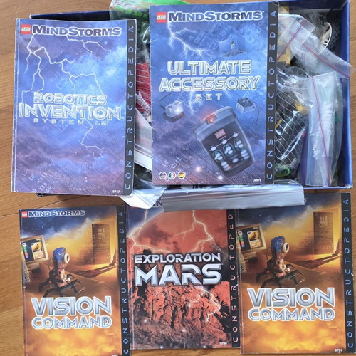 Lego Mindstorms Robotics Invention System like new, complete set with books