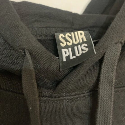 SSUR Troops Crazy Juice sweatshirt size XL like new, black