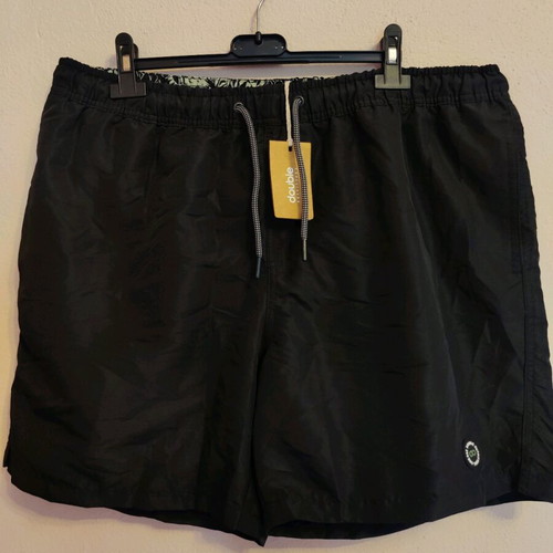 New men's black swimsuit 3XL