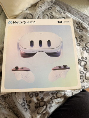 Meta Quest 3 512GB με S3 Pro Head Strap σαν καινούργιο