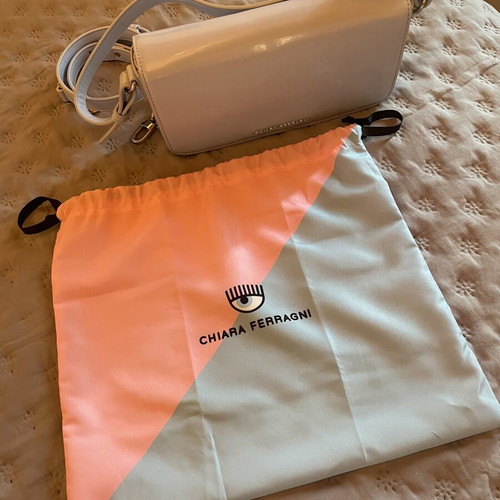 Chiara Ferragni crossbody bag, baby blue