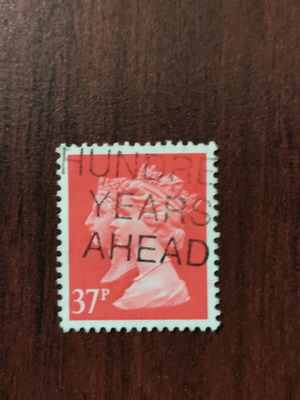 Great Britain stamp with Queen Elizabeth