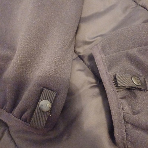 The North Face fleece jacket XXL, black