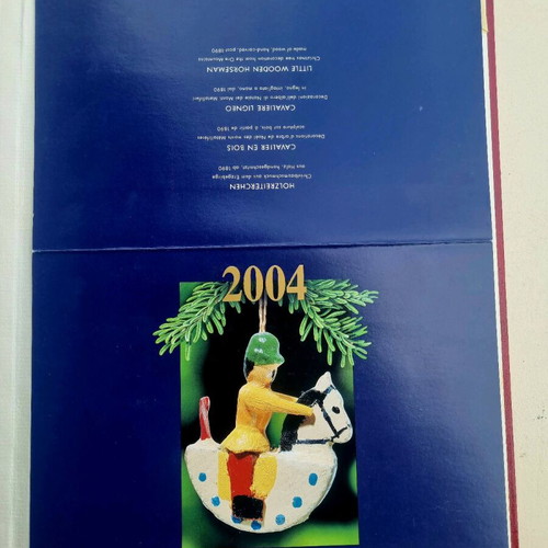 Blue collectible album like new, 16-page A4