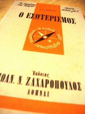 Luc Benoist The Esotericism used book