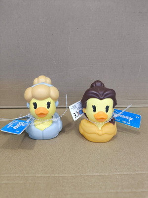 Duckalooz Disney παπάκια Σταχτοπούτα και Πεντάμορφη, σετ 2 τεμαχίων