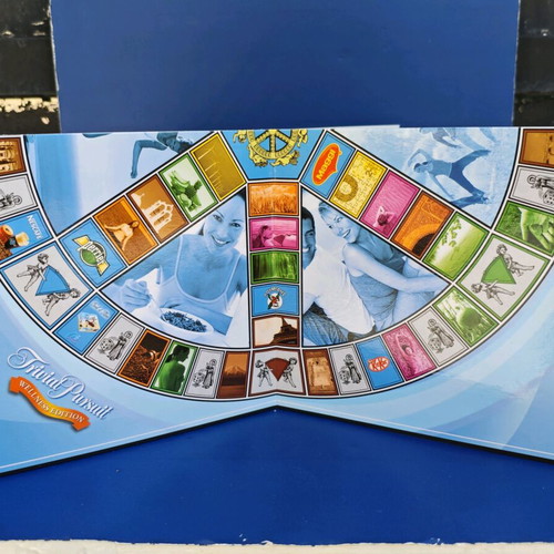 Trivial Pursuit Wellness Edition board game used
