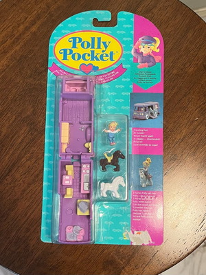 Polly Pocket Stable on the Go 1994 σφραγισμένο vintage παιχνίδι Bluebird