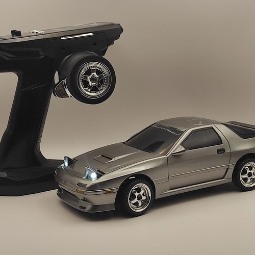 LDRC RC Drift 1:18 Mazda RX-7 with Gyroscope like new