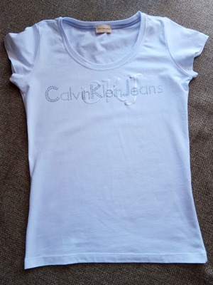 T-shirt Calvin Klein Jeans καινούργιο, μέγεθος L, άσπρο