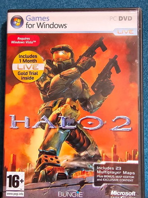 Halo 2 PC used, physical copy for Windows Vista