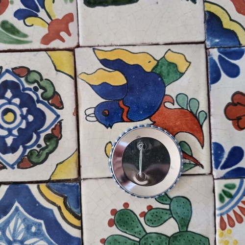 Metal badge new, diameter 5.8 cm