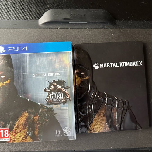 Mortal Kombat X Steelbook like new, limited edition