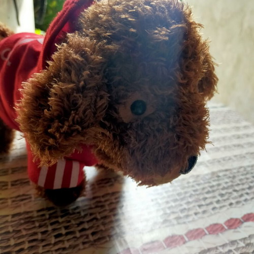 Adidog plush dog toy