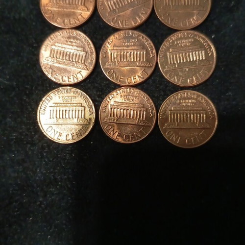 American coins like new, pack of 34 pieces
