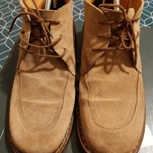 N.O.D. men's boots genuine suede like new, size 43