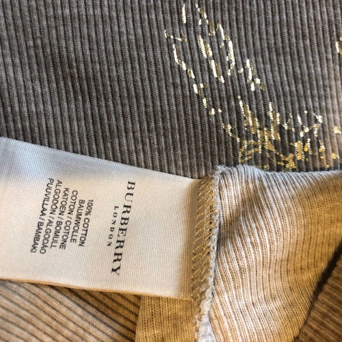 Burberry women's T-shirt beige XS like new
