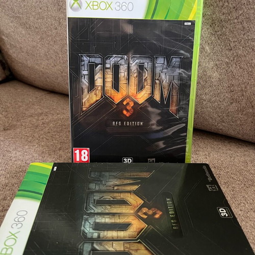 Doom 3 DFG Edition for Xbox 360 like new, collectible