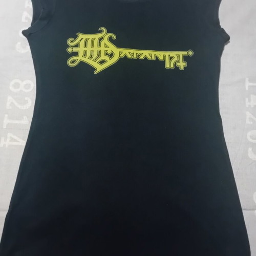 Behemoth women's t-shirt used, Satanist album official merch, size S