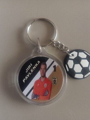 PAOK Jiri Pavlenka round keychain new