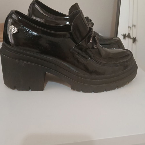 About You patent leather shoes size 38 like new black
