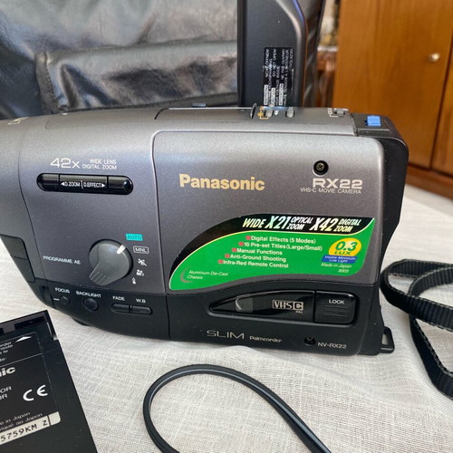 Βιντεοκάμερα Panasonic RX22 vintage σαν καινούργιο, made in Japan
