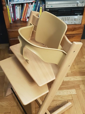 Stokkee Tripp Trapp Baby Seat like new, beige