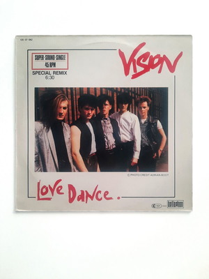 Vision Love Dance 12" Maxi-Single vinyl like new, synth-pop disco
