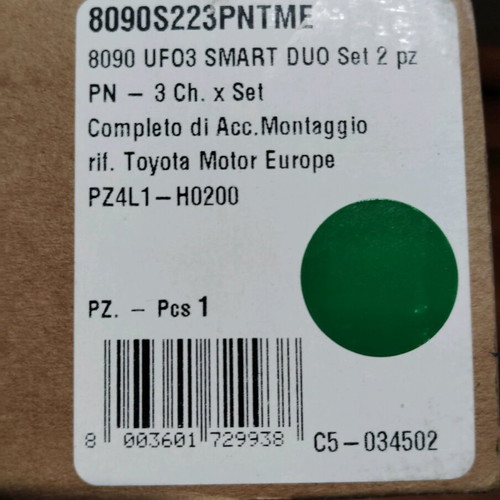 Toyota security lock for van 2025 new set of 2 pcs