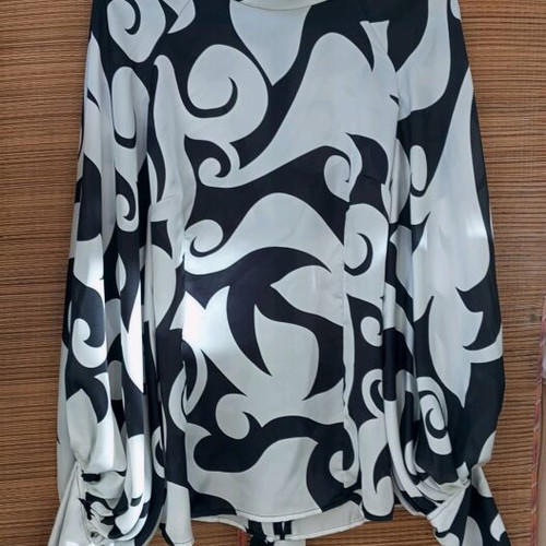 Vintage Nara camicia shirt like new, black and white, size M