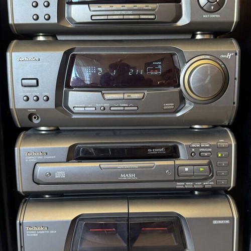 Technics stereo system complete set like new