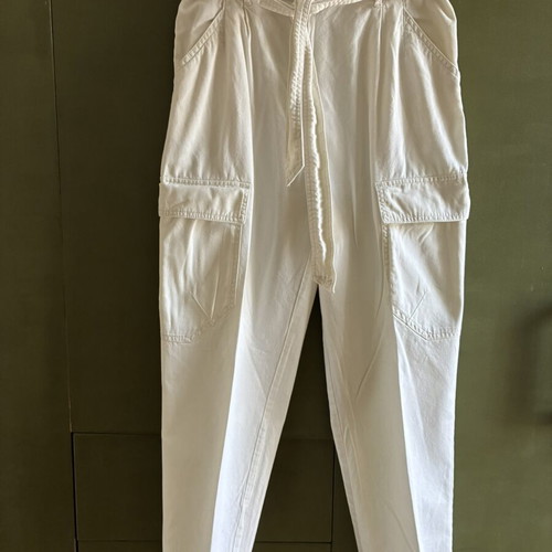 H&M Women's Pants like new, cotton, white, size XL