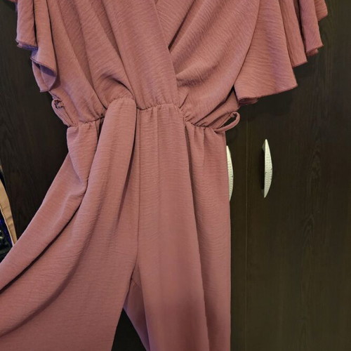 Purple one-piece jumpsuit like new, size S_M