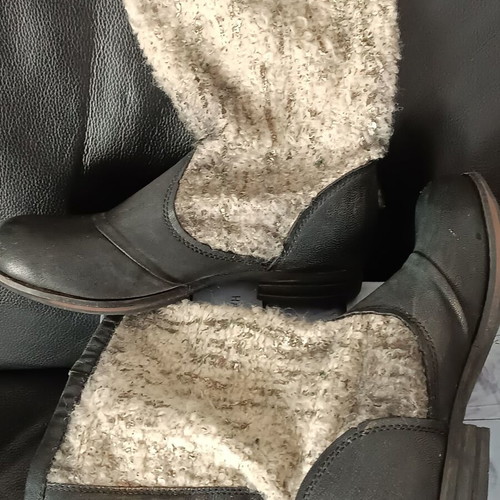 Bunker leather ankle boots used, size 39