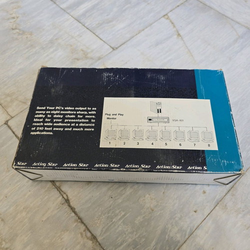Action Star Video Genie VGA Multiplier new