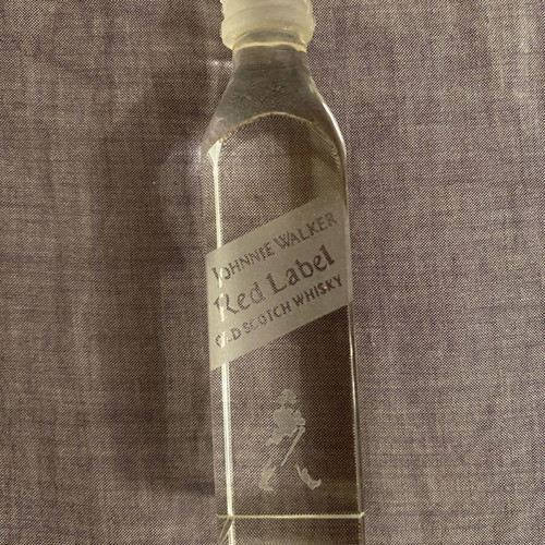 Glass decorative Johnnie Walker collectible promotional new