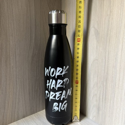 Metal thermos bottle