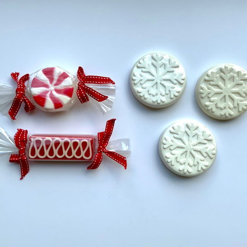Scented decorative soaps new, set of 5 pieces