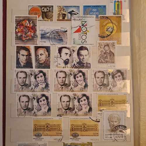 Stamps used, 80 sealed from 1980-1985 with 25 later years