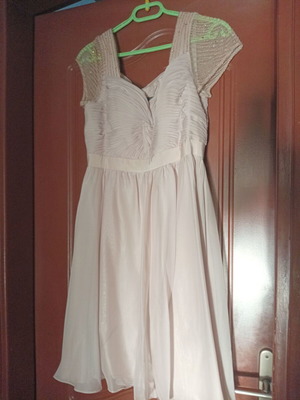 Adrianna Pappel formal dress used, beige, size XXL