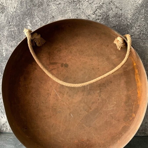 Nautical gong used, copper