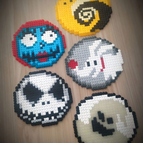 Set of 5 handmade The Nightmare Before Christmas decorations new
