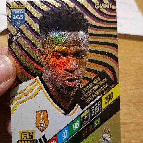 Vinicius JR two small cards like new