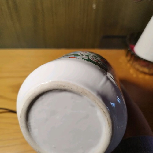 Ceramic bottle from the 70s like new, height 30cm